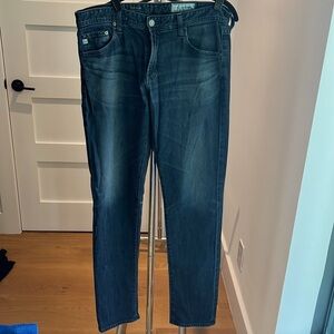 AG jeans in the Trellis style size 33R dark blue